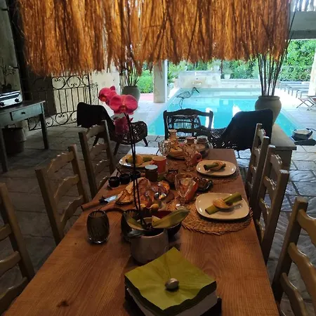 Homestay La Bastide Du Chateau Montfaucon (Gard)